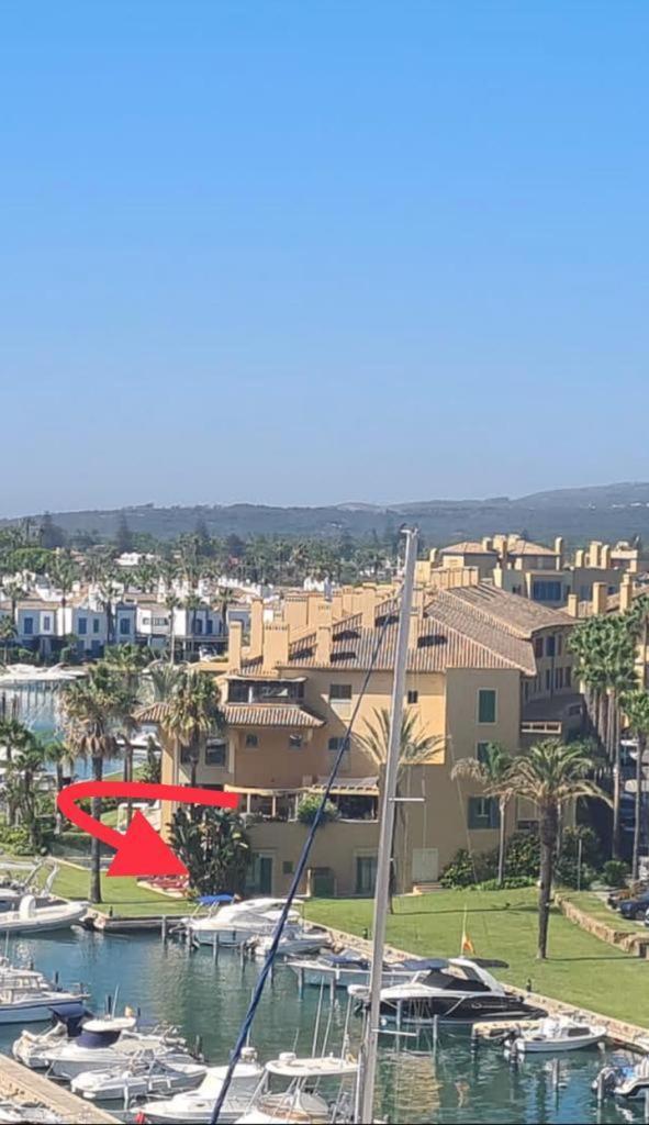 Waterside Apartment In Sotogrande Marina With Private Pool サン・ロケ エクステリア 写真