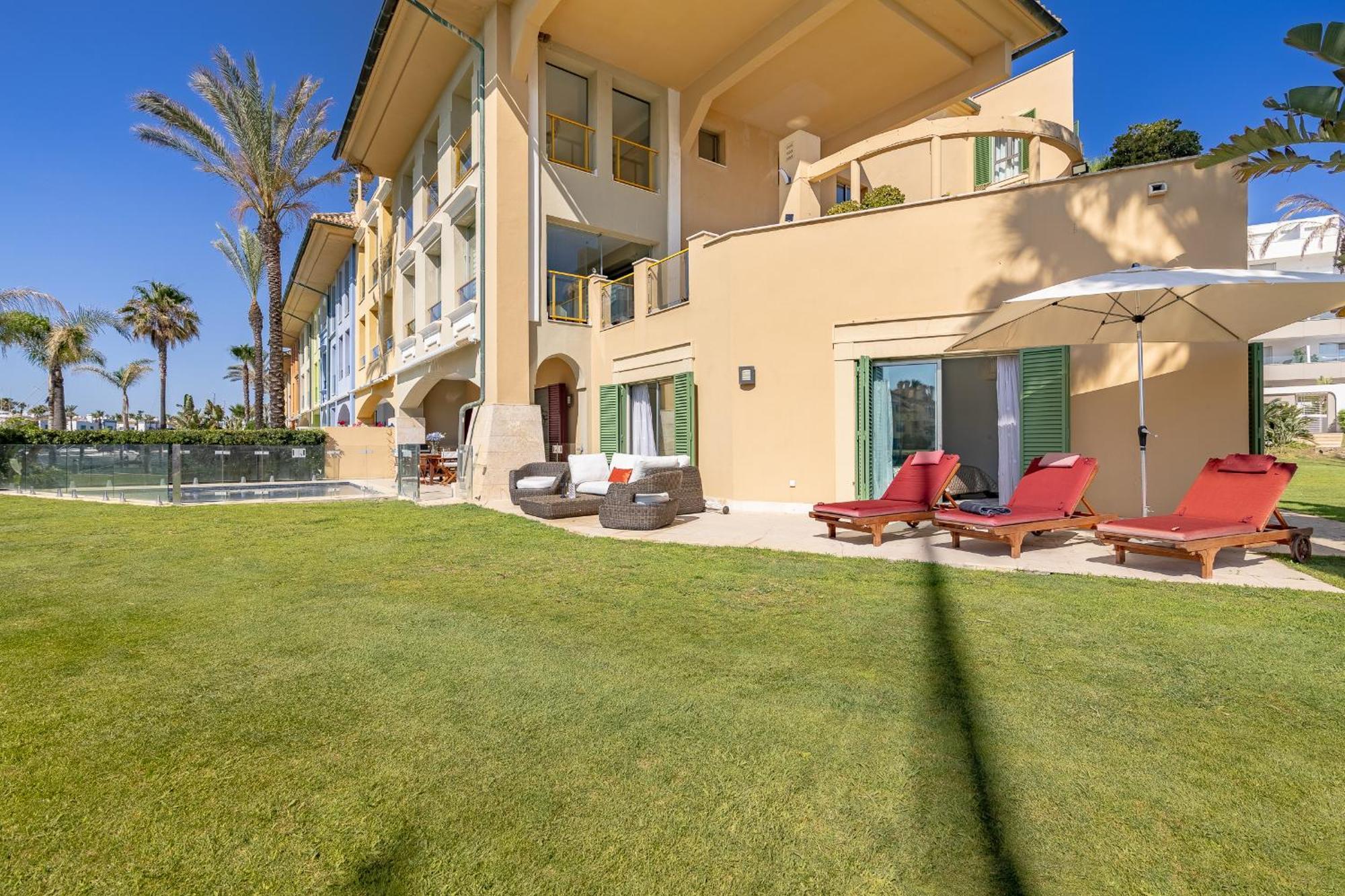 Waterside Apartment In Sotogrande Marina With Private Pool サン・ロケ エクステリア 写真