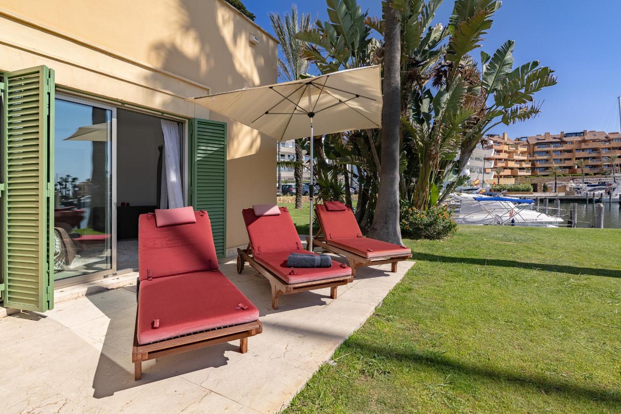 Waterside Apartment In Sotogrande Marina With Private Pool サン・ロケ エクステリア 写真
